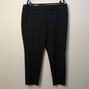 Mossimo Black Ankle High Trouser Pants